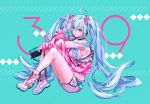  hatsune_miku headphones momoko see_through vocaloid 