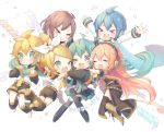  hatsune_miku kagamine_len kagamine_rin kaito megurine_luka meiko niwako vocaloid 