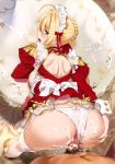  fate/extra fate/grand_order fate/stay_night maid pantsu penis possible_duplicate saber_extra sex uncensored yang-do 