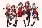  aoba_moca bang_dream! fishnets garter guitar hazawa_tsugumi heels mitake_ran tagme thighhighs udagawa_tomoe uehara_himari 