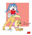  brandy_and_mr_whiskers brandy_harrington buster_bunny crossover jk tiny_toon_adventures 