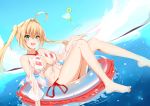  bikini fate/grand_order fate_(series) nero_claudius_(fate) swim_ring swimsuit tming water 