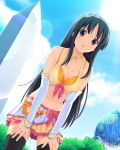  black_hair fukami_nagisa koutaro looking looking_at_viewer tropical_vacation twinkle 