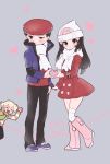  1girl highres hikari_(pokemon) minapo multiple_boys 