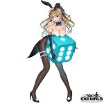  animal_ears bunny_ears bunny_girl cleavage heels pantyhose shimashima08123 tail tokyo_exe_girls 