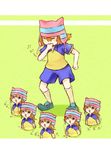  child inazuma_eleven inazuma_eleven_(series) male_focus matsuno_kuusuke miniboy multiple_persona red_hair redhead uniform what yunnu 