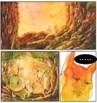  bad_id bad_pixiv_id comic gen_1_pokemon gen_4_pokemon man_face nature no_humans pikachu pokemon pokemon_(creature) silent_comic speech_bubble turtwig what 