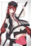  arknights horns mo_(pixiv28646846) pointy_ears tagme thighhighs vigna_(arknights) 