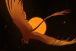  2020 ambiguous_gender digital_media_(artwork) dragon feathered_dragon feathered_wings feathers feral flying haskiens solo spread_wigns wings 