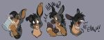  alcohol ambiguous_gender anthro anthro_to_feral asinus beer beverage canid canine canis domestic_dog donkey donkey_transformation equid equine feral_transformation male mammal pastelcore simple_background solo text transformation transformation_sequence 