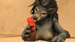  3d_(artwork) anthro bad_dragon blizzard_entertainment blue_eyes breasts canid digital_media_(artwork) dildo female fur genitals hair hi_res licking mammal nipples nude oral penile penis penis_lick perrysfm sex sex_toy simple_background solo source_filmmaker stan_(bad_dragon) tongue tongue_out video_games warcraft were werecanid worgen 
