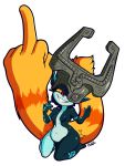  alpha_channel artist_name biffalo butt_slap female gesture hi_res humanoid imp looking_at_viewer middle_finger midna nintendo profanity red_eyes short_stack simple_background slap smile solo the_legend_of_zelda transparent_background twili twilight_princess video_games 