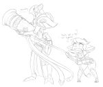  animal_humanoid anthro avian avian_humanoid azir_(lol) bandlebro duo female gun humanoid humor league_of_legends male ranged_weapon riot_games tristana_(lol) video_games weapon yordle 