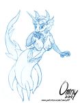  2020 anthro armwear breasts cleavage clothed clothing elbow_gloves equid equine female fish gloves handwear horn hybrid mammal marine merfolk my_little_pony omny87 princess_celestia_(idw) shark 