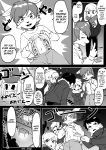  animal_humanoid anthro cervid clothing comic edit hard_translated hi_res human humanoid kaminosaki lagomorph leporid male mammal monochrome open_mouth rabbit scalie scalie_humanoid shikame_akihiro takuya_yamashita text translated yuuya_habu 