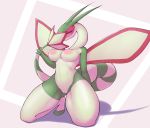 anthro ayzcube blush breasts female flygon genitals hi_res looking_at_viewer nintendo nipples non-mammal_breasts pok&eacute;mon pok&eacute;mon_(species) pussy solo video_games 