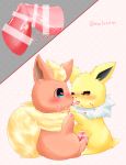  &lt;3 &lt;3_eyes absurd_res animal_genitalia animal_penis blush bodily_fluids canine_penis censored duo eeveelution feral feral_on_feral flareon frottage genitals hand_holding hi_res japanese_text jolteon kissing knot male male/male melu0213pk nintendo penis pok&eacute;mon pok&eacute;mon_(species) saliva sex text video_games young_looking 