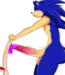  anthro balls butt denizen1414 dildo genitals hi_res male masturbation nude penetration penile penile_penetration penis penis_in_penis sex_toy solo sonic_the_hedgehog sonic_the_hedgehog_(series) urethral urethral_penetration 