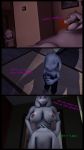  2020 3d_(artwork) absurd_res anthro asriel_dreemurr big_breasts boss_monster bovid breasts caprine curvy_figure digital_media_(artwork) duo female fur goat hi_res horn long_ears male male/female mammal mature_(disambiguation) mature_female mother mother_and_child mother_and_son nipples nude parent parent_and_child sebaxn size_difference smaller_male solo son source_filmmaker spying text thick_thighs toriel undertale video_games voluptuous white_body white_fur young 