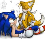  anthro balls blush canine cowgirl_position cum duo fox gay gree hedgehog male mammal masturbation miles_prower on_top penis plain_background sega sex sonic_(series) sonic_team sonic_the_hedgehog straddling tails white_background 