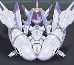  anus blush breasts butt censored chlorophytum clitoris darling_in_the_franxx female genitals humanoid looking_at_viewer lying machine not_furry on_back pinup pochincoff pose presenting pussy robot robot_humanoid solo spread_legs spreading studio_trigger 