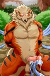  animal_humanoid anthro arcanine audiophilliac bodily_fluids canid canid_humanoid canine canine_humanoid corruption cum cum_drip cum_on_penis dripping forest fur genital_fluids genitals grass hi_res humanoid humanoid_genitalia humanoid_penis hypnosis kneeling licking licking_lips male mammal mammal_humanoid mind_control muscular muscular_male nintendo orange_body orange_fur penis pok&eacute;mon pok&eacute;mon_(species) ringed_eyes solo submissive submissive_male tentacles tongue tongue_out tree vein veiny_penis video_games yellow_body yellow_fur 