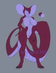  2020 absurd_res anthro big_breasts breasts cobra female hi_res model_sheet non-mammal_breasts nude reptile scalie snake solo technicoloris thick_thighs 