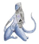  anthro blue_body blue_scales blue_skin breasts female fours_(artist) genitals hi_res lizard presenting presenting_pussy pussy reptile scales scalie slim small_breasts solo sonic_the_hedgehog_(film) sonic_the_hedgehog_(series) 