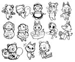  2_horns agent_s_(animal_crossing) animal_crossing armor asian_clothing avian bathing bathtub beady_eyes beak bird blush blush_stickers bodily_fluids bodysuit bottomless bovid canid canine canis caprine cece_(animal_crossing) charlise_(animal_crossing) chinese_clothing clothed clothing clothing_lift curved_horn domestic_cat dress dress_lift duo east_asian_clothing eulipotyphlan eunice_(character) eyelashes facial_markings felid feline felis female flower flower_on_head freya_(animal_crossing) gladys_(animal_crossing) group half-closed_eyes hand_fan hand_on_cheek head_markings headgear heat_(temperature) hedgehog helmet hi_res holding_flower holding_object horn kiki_(animal_crossing) looking_at_viewer mabel_able mammal markings mask_(marking) mechanical_fan monochrome muzzle_(marking) narrowed_eyes nintendo nude open_mouth open_smile ostrich partially_submerged pekoe_(animal_crossing) penguin plant ratite rodent sciurid sheep simple_background sketch skinsuit skye_(animal_crossing) smile sprinkle_(animal_crossing) steam stella_(animal_crossing) sweat sweatdrop tangy_(animal_crossing) tight_clothing toilet ursid uyu vich&eacute; video_games white_background wolf 