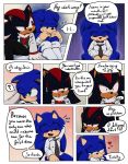  anthro bodily_fluids clothing comic crying dialogue duo hi_res legwear male male/male nowykowski7 shadow_the_hedgehog socks sonic_the_hedgehog sonic_the_hedgehog_(series) tears 