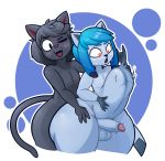  &lt;3 &lt;3_eyes abdominal_bulge anal anthro anthro_penetrated big_butt big_penis blue_body blue_hair butt domestic_cat duo eeveelution felid feline felis genitals girly glaceon hair hi_res huge_butt huge_hips huge_penis huge_thighs hyper hyper_genitalia hyper_penis leofelbarraund male male/male male_penetrating mammal nintendo nude penetration penis pok&eacute;mon pok&eacute;mon_(species) ridiculous_fit sex standing standing_sex thick_thighs video_games wide_hips zenith_(phantom1snake) 