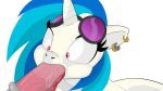  absurd_res anthro equid equine fellatio female female_focus friendship_is_magic genitals hair hi_res horn horse male male/female mammal my_little_pony oral penile penis pony sex shingo_(artist) unicorn vinyl_scratch_(mlp) 