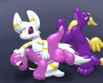  activision angelfluff anthro balloon-quilava bodily_fluids cum dinosaur duo genital_fluids genitals male penis pool_float pool_toy reptile scalie simple_background spyro_the_dragon swim_ring video_games zoran 