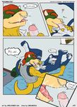  bowser_jr comic digimon flamedramon nintendo spelunker_sal super_mario_bros. 