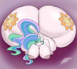  absurd_res anthro big_breasts big_butt breasts butt equid female friendship_is_magic hi_res horn huge_breasts huge_butt hyper hyper_butt mammal my_little_pony nipples nude princess_celestia_(mlp) solo thespacepon3 thick_thighs unicorn 