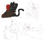  &lt;3 anthro arachnid arthropod belly betrayal big_belly digestion duo featureless_crotch felid female female_prey hug internal licking littlebun male male/female male_pred mammal oral_vore pantherine rumbling_stomach sequence spider tongue tongue_out vore 
