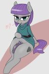  2:3 blush cutie_mark equid equine friendship_is_magic genitals gynomorph hi_res horse intersex mammal maud_pie_(mlp) my_little_pony penis smile solo t72b 