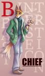  animal_crossing anthro beastars canid canine canis chief_(animal_crossing) claws clothed clothing crossover drugs english_text hi_res jacket male mammal marijuana nintendo r-mk smoke solo standing tall text topwear video_games wolf 
