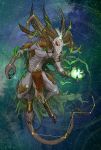  anthro bone captainzepto clothing constellation deity demon hi_res horn jewelry loincloth male mammal moon murid murine rat rodent skaven skull solo space tail_ring the_horned_rat warhammer_(franchise) warhammer_fantasy 