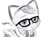  5:4 animal_crossing anthro cute_face domestic_cat felid feline felis hi_res male mammal meme nintendo raymond_(animal_crossing) russian_text solo text translated victorjr6496 video_games 