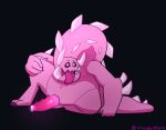  alien alien_humanoid cartoon_network corrupted_gem dragon gem_(species) genitals humanoid male monster monster_steven ncpk nude penis scalie solo steven_quartz_universe steven_universe 