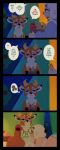  4koma animal_crossing anthro apple balls banana beau_(animal_crossing) big_balls black_eyes blue_sclera cervid cherry clothing comic dialogue duo english_text fan_character fellatio female food fruit fur gears genitals hair hi_res horn human lumo male male/female mammal night nintendo oral orange_body orange_fur peach_(fruit) penile penis plant sex smile speech_bubble tent text thick_penis tree turtleneck video_games white_hair 