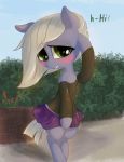  blush clothing dialogue equid equine female feral friendship_is_magic hi_res horse limestone_pie_(mlp) mammal my_little_pony smile solo t72b 