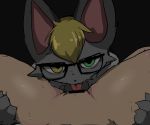  animal_crossing anthro blonde_hair bodily_fluids censored cunnilingus domestic_cat eyewear felid feline felis female female_on_anthro female_pov first_person_view front_view fur genitals glasses grey_body grey_fur h_rin0u0 hair half-closed_eyes heterochromia hi_res human human_on_anthro interspecies looking_at_another looking_at_partner looking_at_viewer male male/female male_focus male_on_human mammal narrowed_eyes nintendo oral pussy raymond_(animal_crossing) receiving_pov sex simple_background solo_focus spread_legs spreading submissive submissive_pov sweat tongue tongue_out vaginal video_games 
