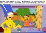  barney_gumble cosmic marge_simpson tagme the_simpsons 