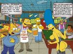  abraham_simpson barney_gumble carl_carlson cosmic homer_simpson marge_simpson moe_szyslak the_simpsons 