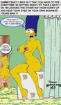  bart_simpson cosmic marge_simpson tagme the_simpsons 