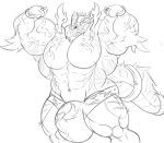  anthro balls big_balls big_bulge big_muscles big_penis bulge canid canine canis clothing dragon drazenvayne_(character) finger_ring flexing fusion genitals huge_balls huge_bulge huge_muscles huge_penis hybrid hyper hyper_balls hyper_bulge hyper_genitalia hyper_muscles hyper_penis male mammal monochrome muscular navel penis sachiel_666 sketch small_wings solo underwear vein veiny_muscles wings wolf 