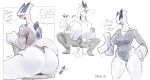  2020 absurd_res anon anthro big_butt bodily_fluids butt clothed clothing cum cum_in_pussy cum_inside digital_media_(artwork) english_text female genital_fluids genitals hi_res human human_on_anthro interspecies legendary_pok&eacute;mon leotard lugia male male/female mammal nintendo nocimon open_mouth penetration penis pok&eacute;mon pok&eacute;mon_(species) pok&eacute;philia sex smile text tongue video_games 