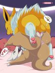  &lt;3 3:4 absurd_res anus backsack balls bodily_fluids butt duo eeveelution female female_penetrated genitals hi_res interspecies jolteon knotting male male/female male_penetrating male_penetrating_female marowak nikkibunn nintendo penetration penis perineum pink_anus pink_penis pok&eacute;mon pok&eacute;mon_(species) pussy sex sweat tongue tongue_out vaginal vaginal_penetration video_games yellow_balls yellow_perineum 